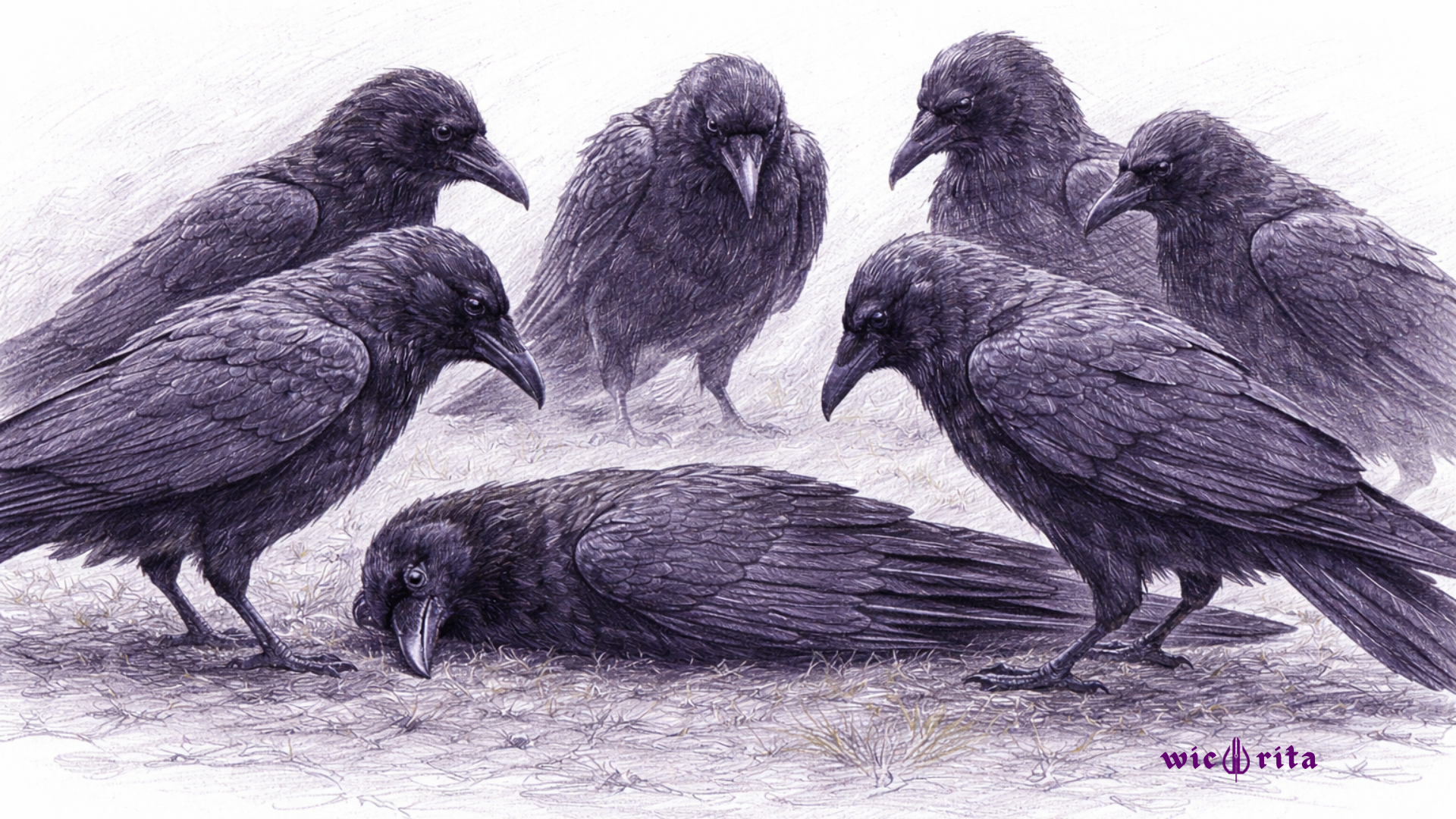 Gagak dan Kesadaran Kematian sebagai Pelajaran Kehidupan