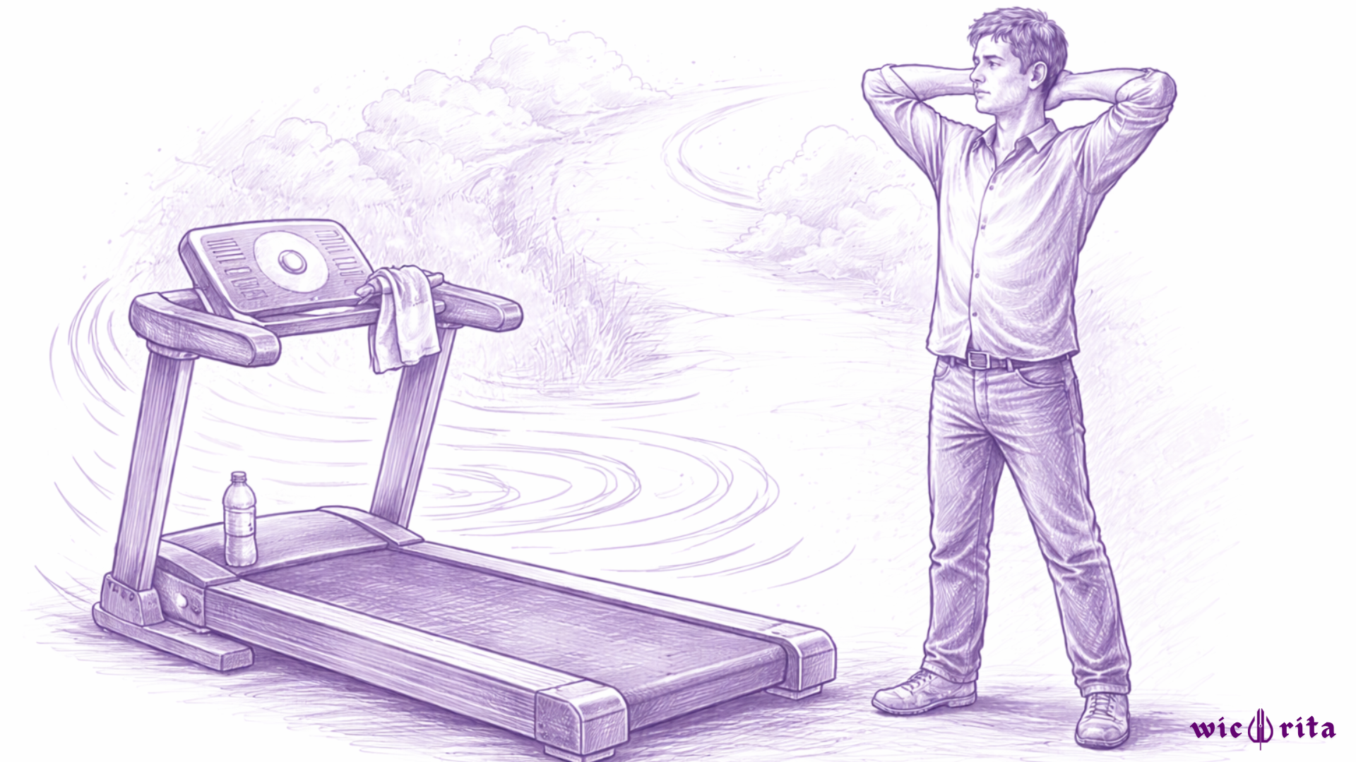 Keluar dari Jalur Cepat Kehidupan Modern